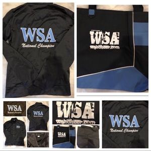 🖤💙WSA COMPETITIVE CHEER GEAR BUNDLE~Jacket/Tote